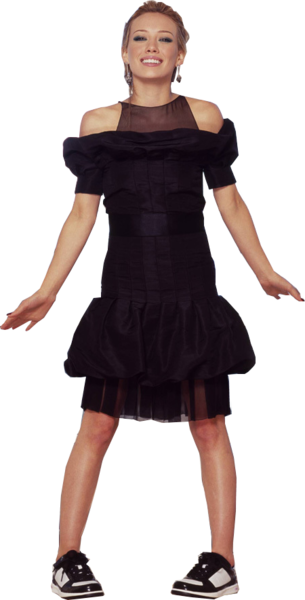 Share This Image - Little Black Dress (305x600), Png Download