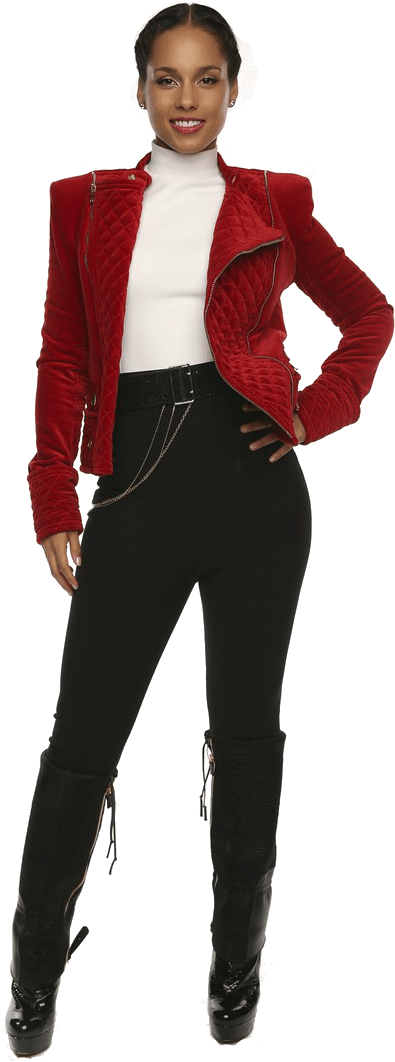 Alicia Keys Standing - Alicia Keys People's Choice Awards (800x1200), Png Download