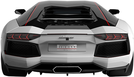 Go To Image - Lamborghini Aventador Back Png (600x450), Png Download