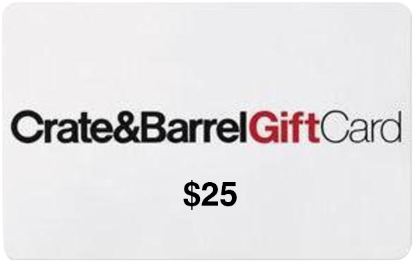 Crate & Barrel Shop Card - Crate And Barrel (600x600), Png Download