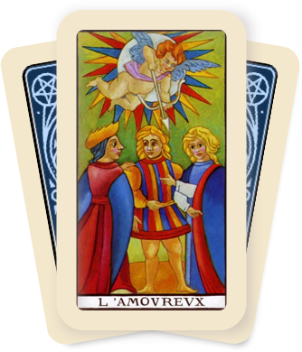 Meaning Of Tarot Card Combinations (334x390), Png Download