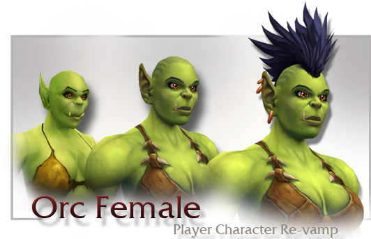 Before We Start Talking Specifically About The Female - 魔獸 世界 女 獸人 (543x343), Png Download