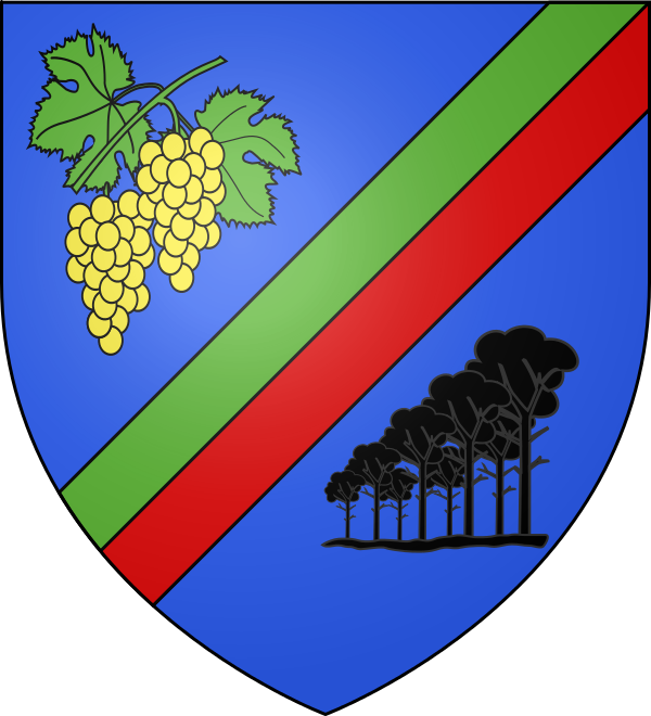 Blason Ville Fr Pessac - La Frette-sur-seine (600x660), Png Download
