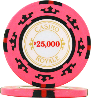 Poker Chips Casino Royale $25000 - Casino Chips Value 25000 (500x500), Png Download