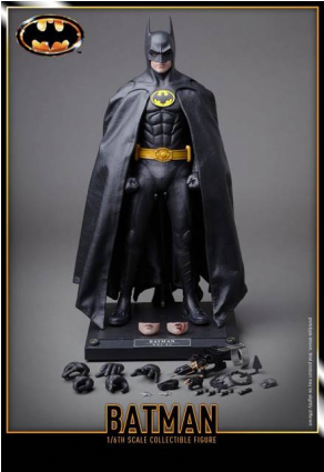 Hot Toys 1989 Batman Figure - Hot Toys Batman Dx09 (530x530), Png Download