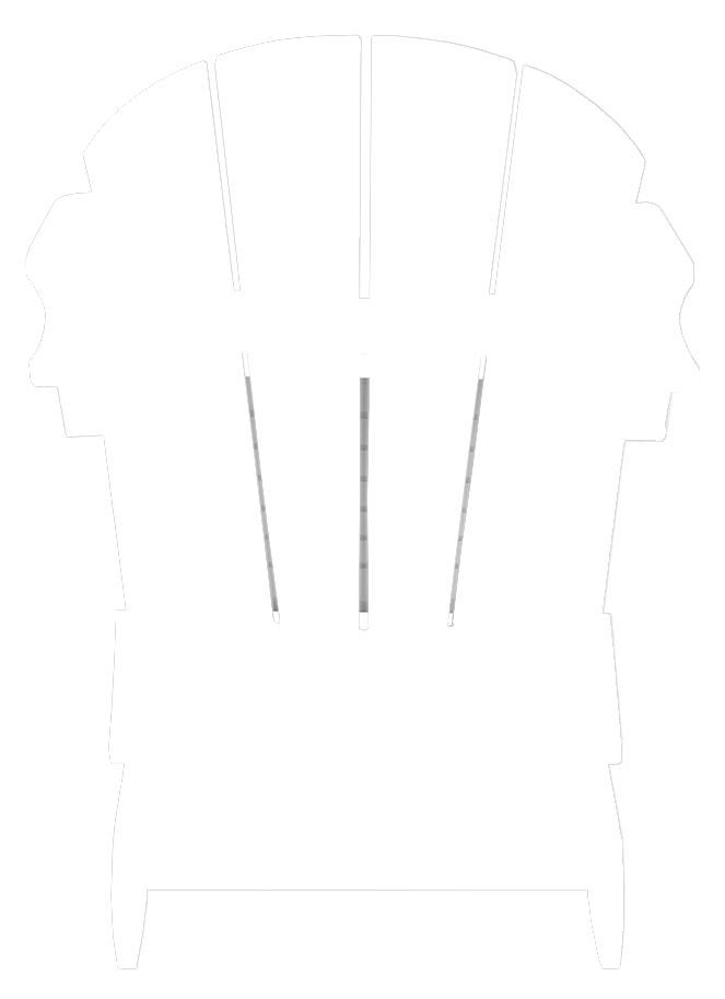 Los Angeles Chargers - Chair (663x913), Png Download