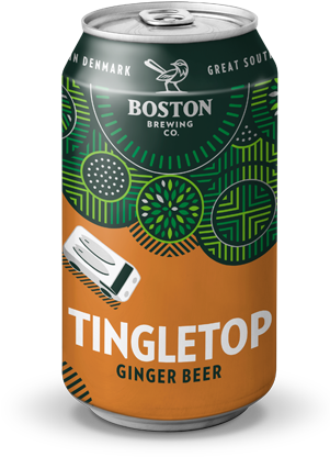 Beer Boston Brewing Tingletop Ginger Beer - Boston (300x475), Png Download