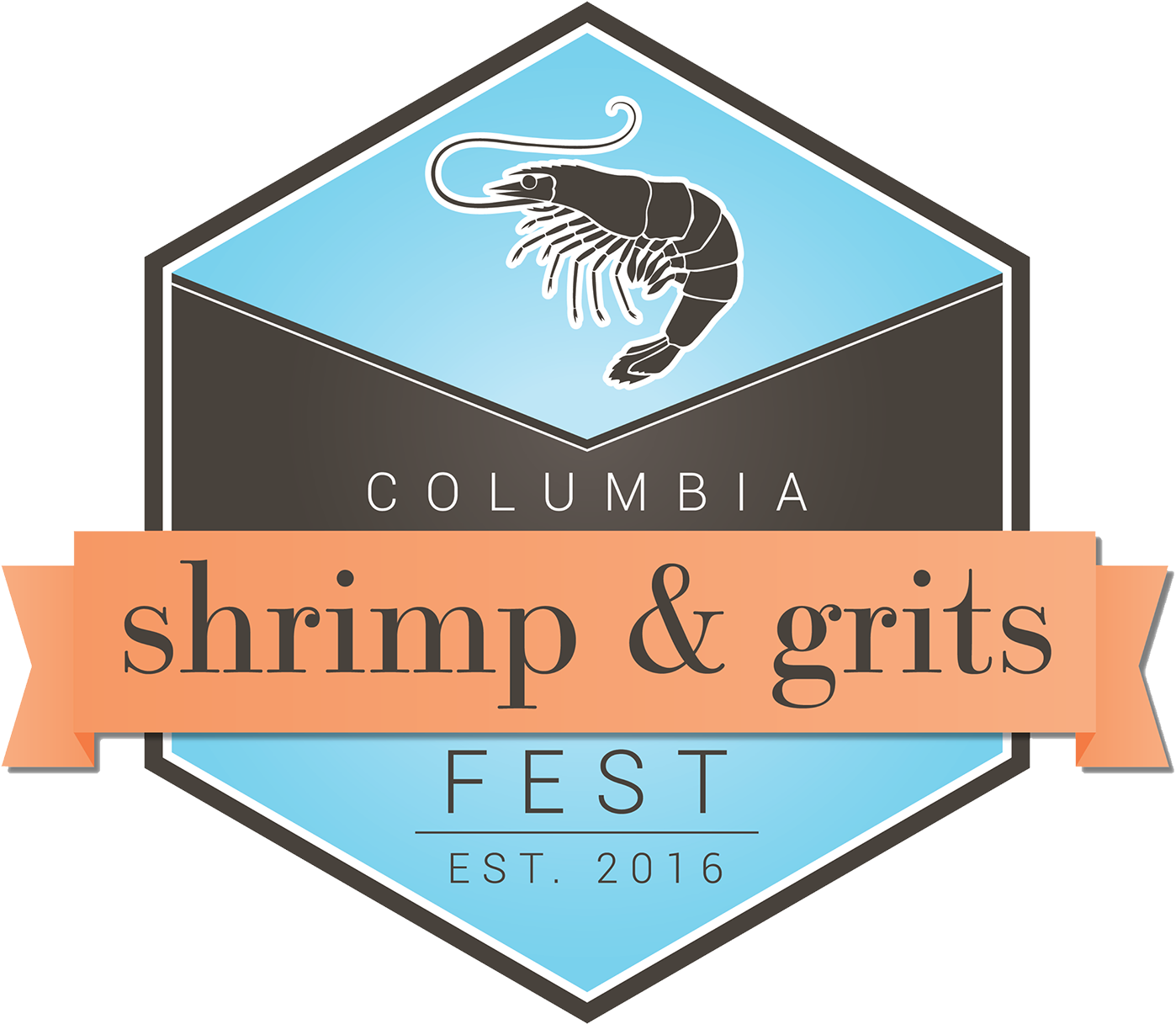 Columbia Shrimp & Grits Festival - Illustration (4500x1300), Png Download