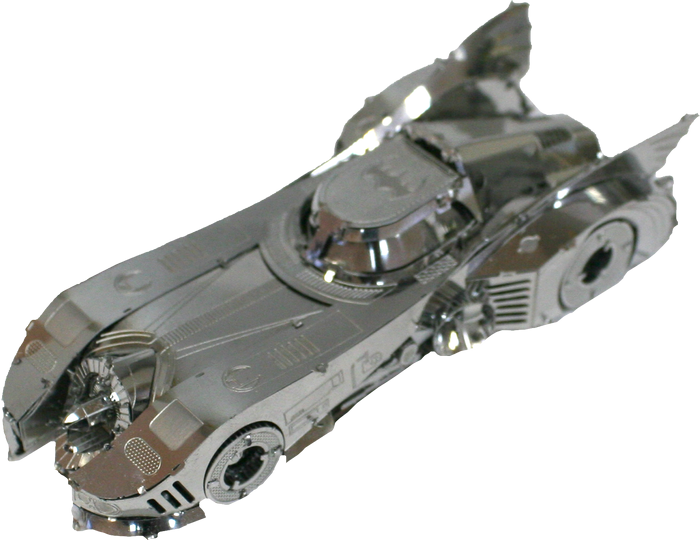 Miniatures - Dc Universe Metal Model Kit 1989 Batmobile (700x540), Png Download