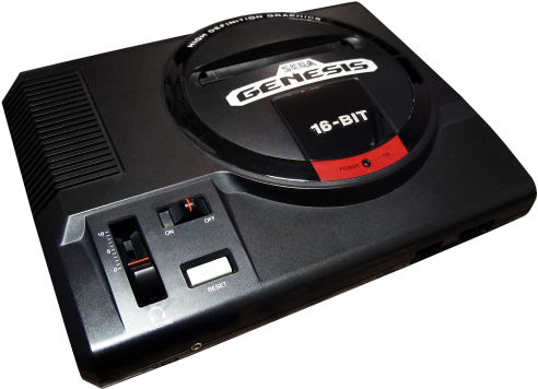 Sega Genesis - Sega Genesis V1 (500x500), Png Download