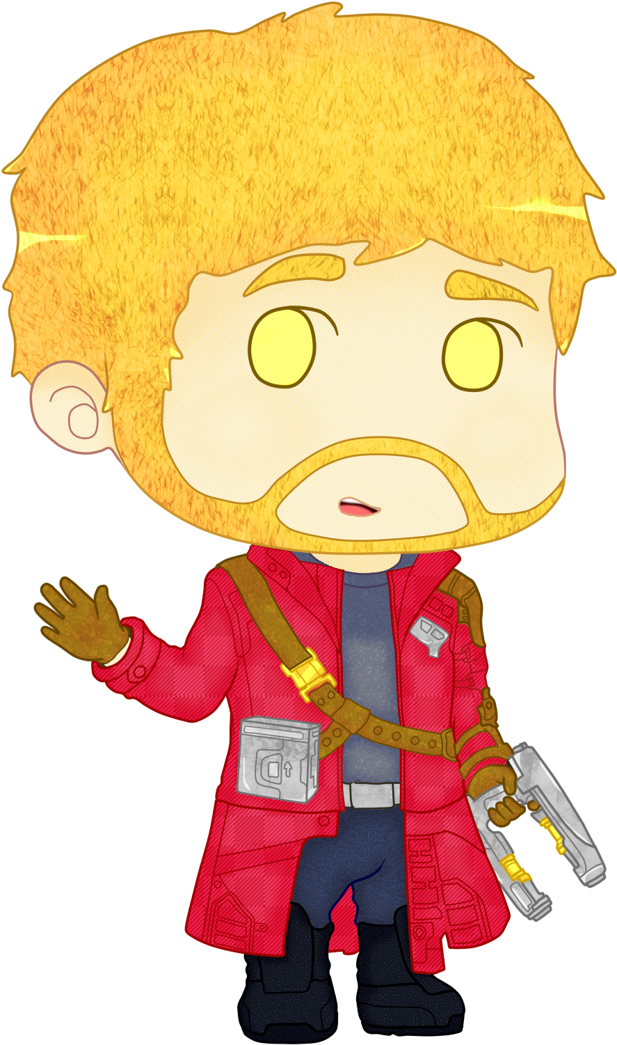 [showcase] Peter Quill's Galactic Gallery [archive] - Cartoon (1000x1600), Png Download