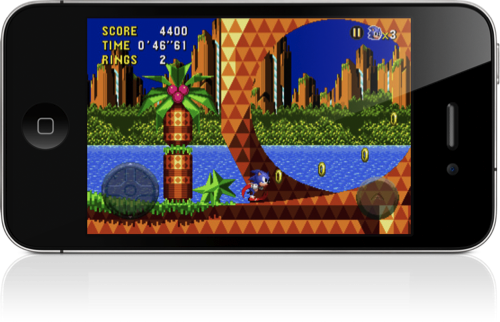In A Word, Sonic Cd Is Incredible - Download Game Sonic Apk (500x322), Png Download