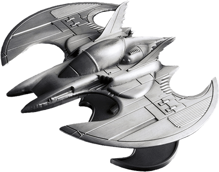 1989 Batwing Metal Replica (600x600), Png Download