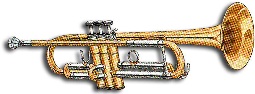 Trumpet - Wiki (859x319), Png Download