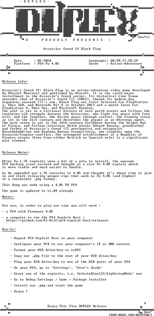 Assassins - Creed - Iv - Black - Flag - Ps4-duplex - Playstation 4 (632x1296), Png Download