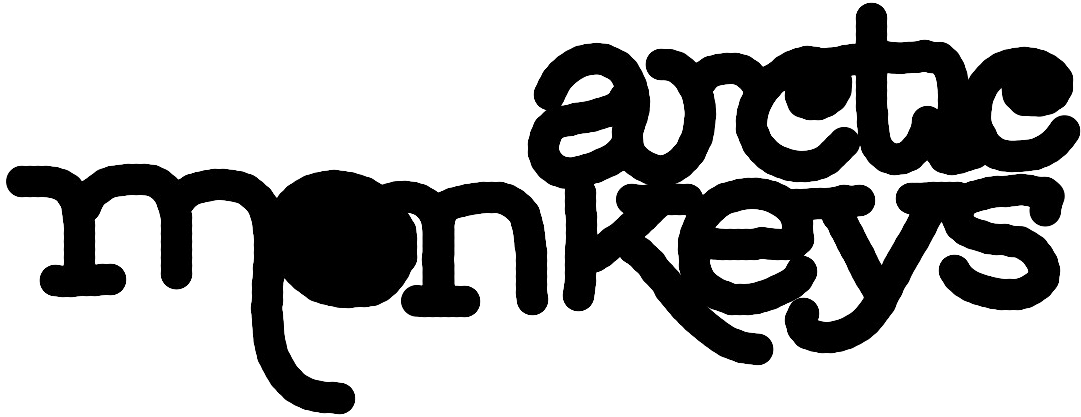 Arctic Monkeys 06 - Arctic Monkeys Logo Png (1119x430), Png Download