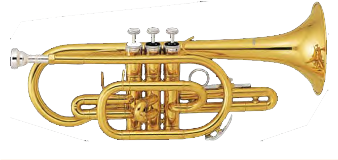 Fontaine Bb Cornet Fbw465 - Fontaine B Flat Cornet Lacquered Yellow Brass W/case (666x518), Png Download