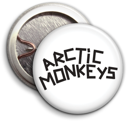 Arctic Monkeys Tape Logo - Ahs Badges (500x500), Png Download
