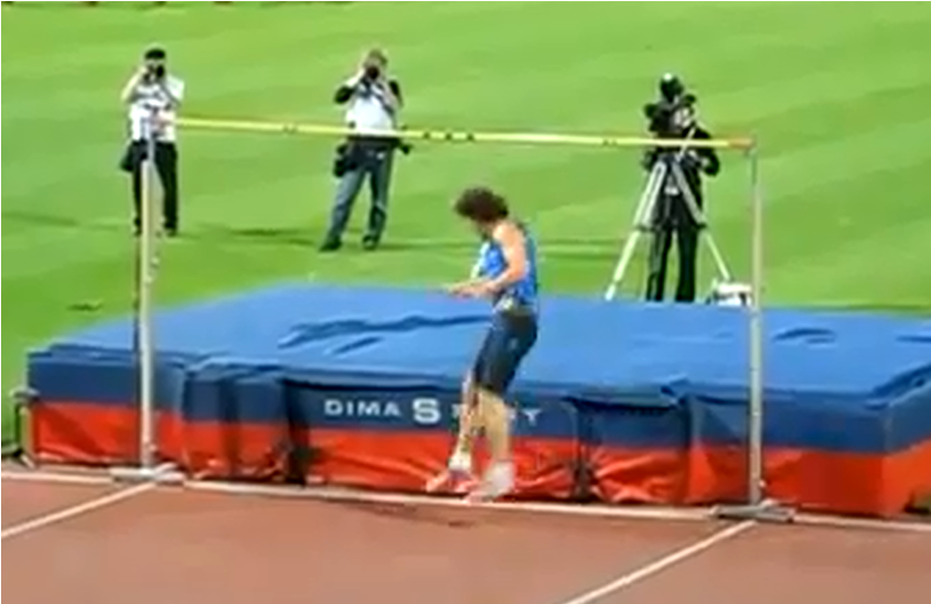 Ukhov, De Atleta Borracho A Campeón Olímpico - High Jump (1140x640), Png Download