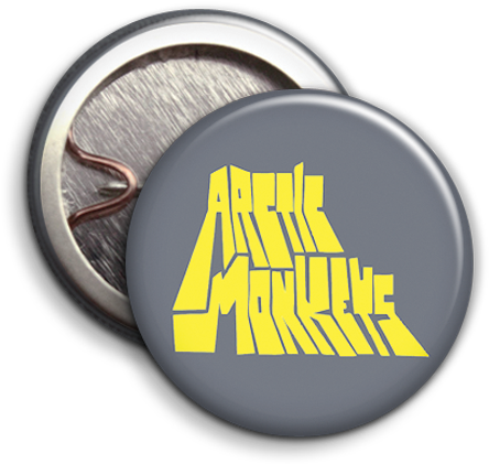 Arctic Monkeys Original Logo - Guns N Roses Logo Black And White (500x500), Png Download