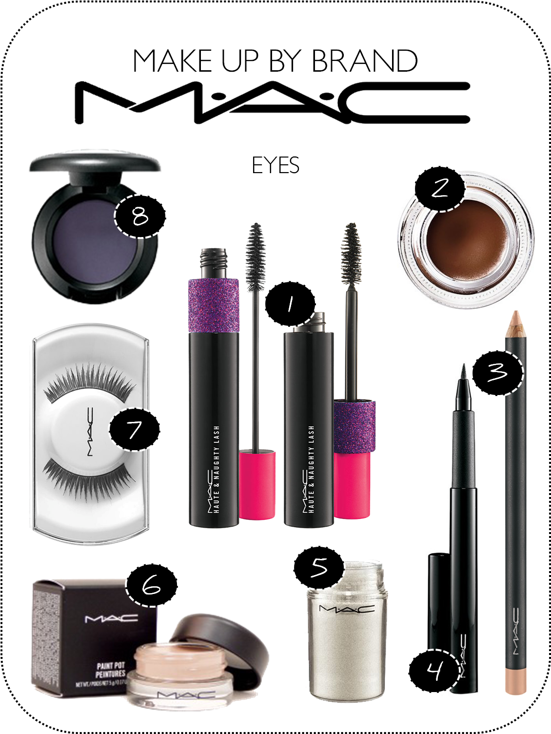Mac Makeup Png - Mac Mascara Haute & Naughty Lash (1131x1522), Png Download