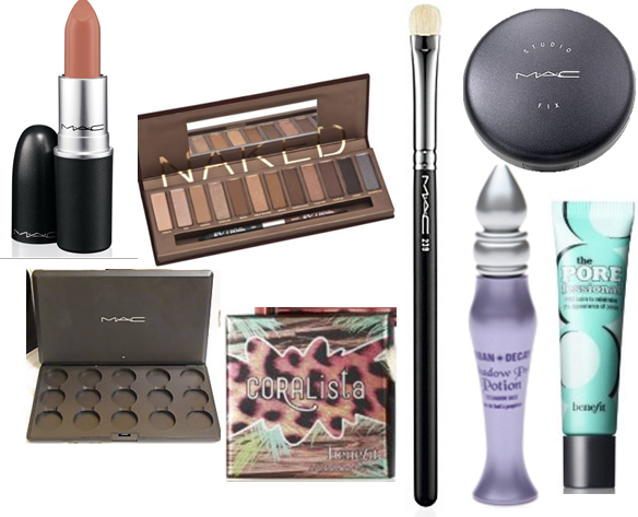 Mac Creme D' Nude - Benefit - Coralista Blush For A Tropical Flush (8g/0.28oz) (584x473), Png Download