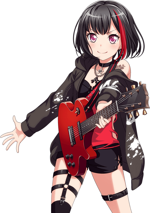 Rock And Glow Transparent - Bang Dream Ran (1024x1024), Png Download