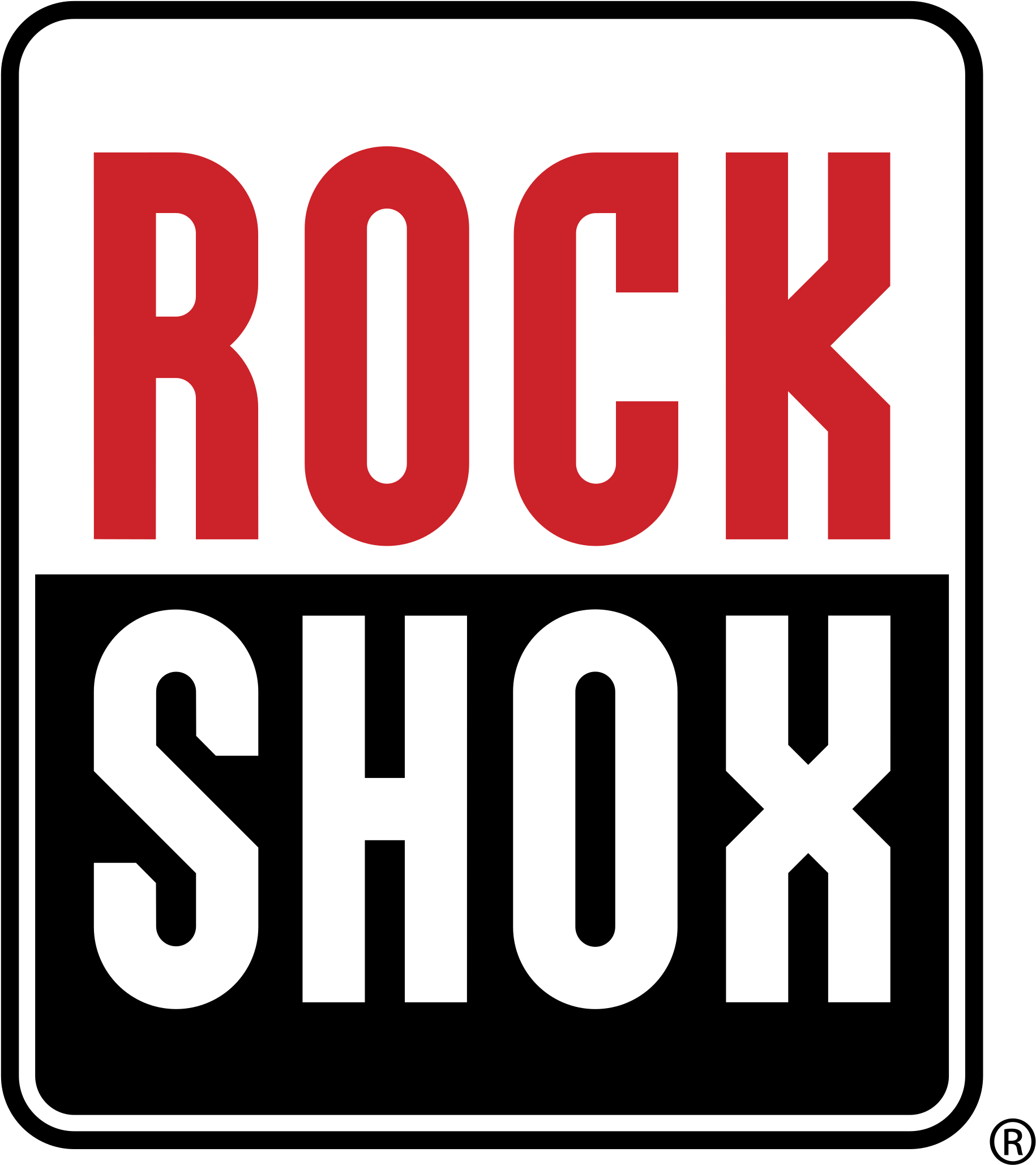 Rockshox Logo Png Transparent - Rock Shox Logo Png (2400x2400), Png Download