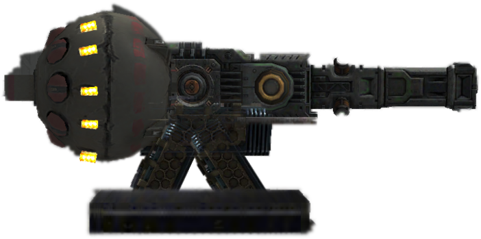 Highly Distorted Image Of Something/reformat Test - Firearm (2000x1500), Png Download