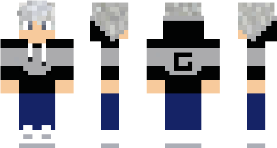 Minecraft Skin Guardianof - Minecraft (600x348), Png Download