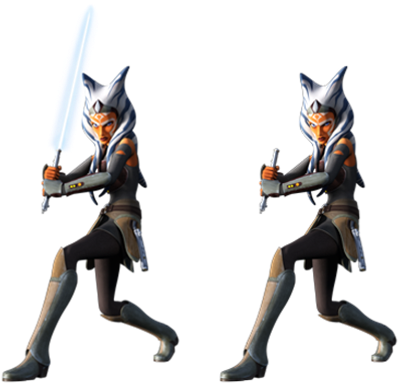 Ahsoka Tano Png - Star Wars Rebels Ultimate Sticker Collection: By Lauren (1053x758), Png Download