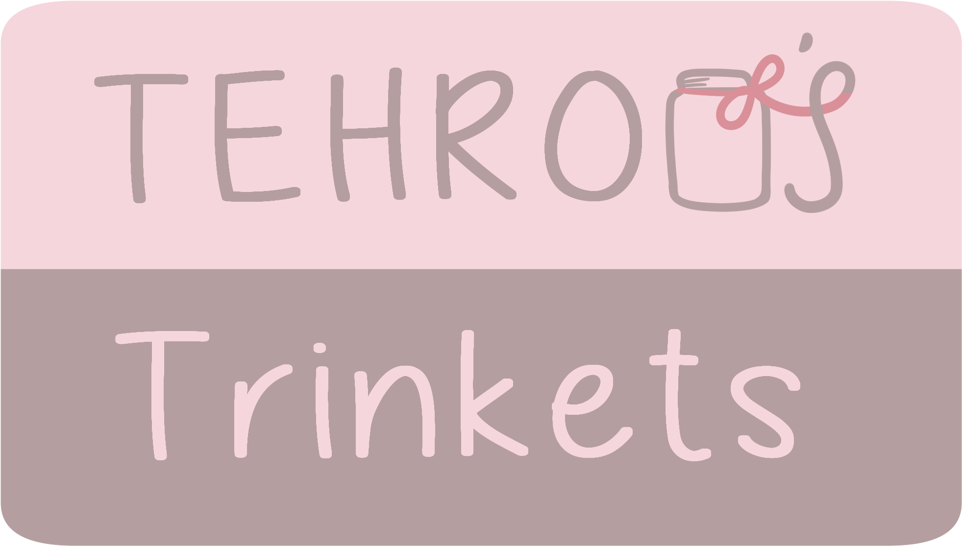 Tehroo's Trinkets - Calligraphy (3112x2000), Png Download