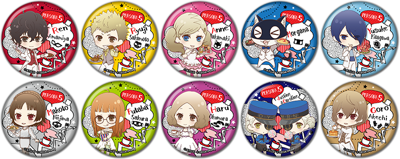 Item08 - Persona 5 Sega Cafe (796x318), Png Download