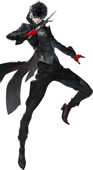 Phantom Render - “ - Protagonist Persona 5 Joker (300x544), Png Download