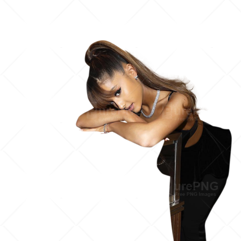 Ariana Grande In Hot Black Bikini And Leggings Png - Girl (480x480), Png Download