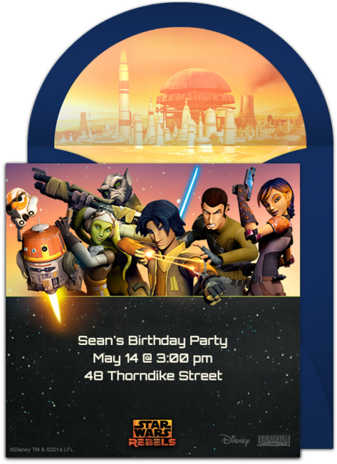 Star Wars Rebels Online Invitation - Star Wars: Rebels - Season 1 - Zavvi Exclusive Limited (650x650), Png Download