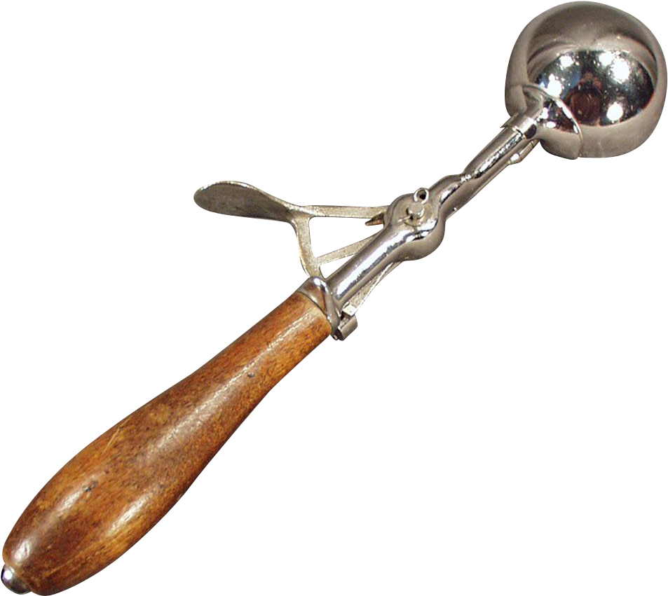 Vintage Ice Cream Scoop - Old Ice Cream Scoop (952x952), Png Download