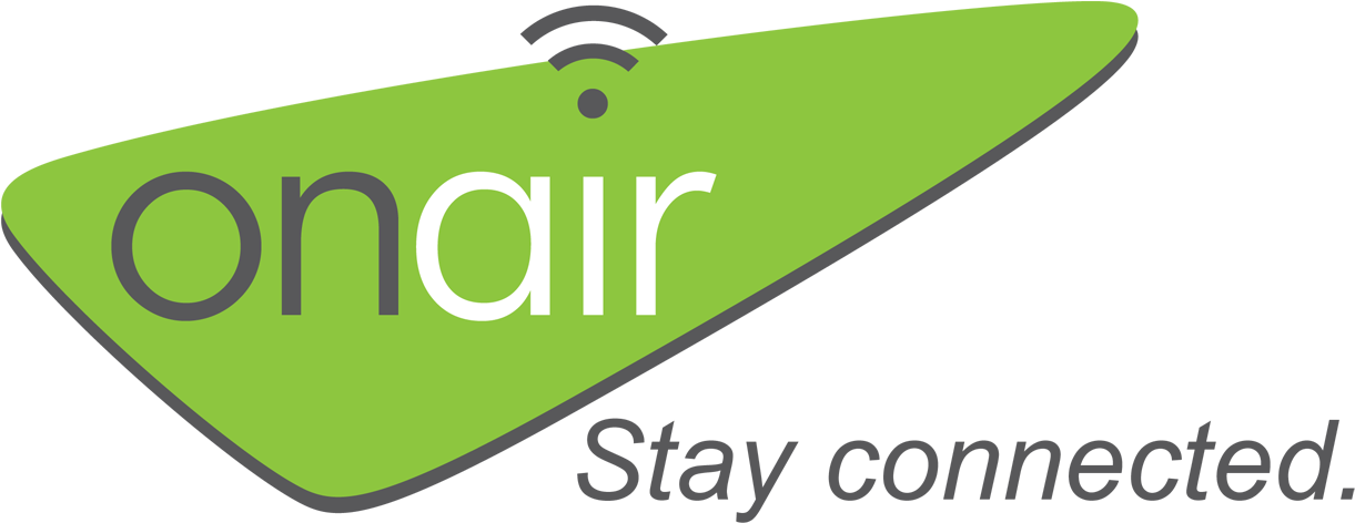 Onair Logo - Onair (1240x510), Png Download