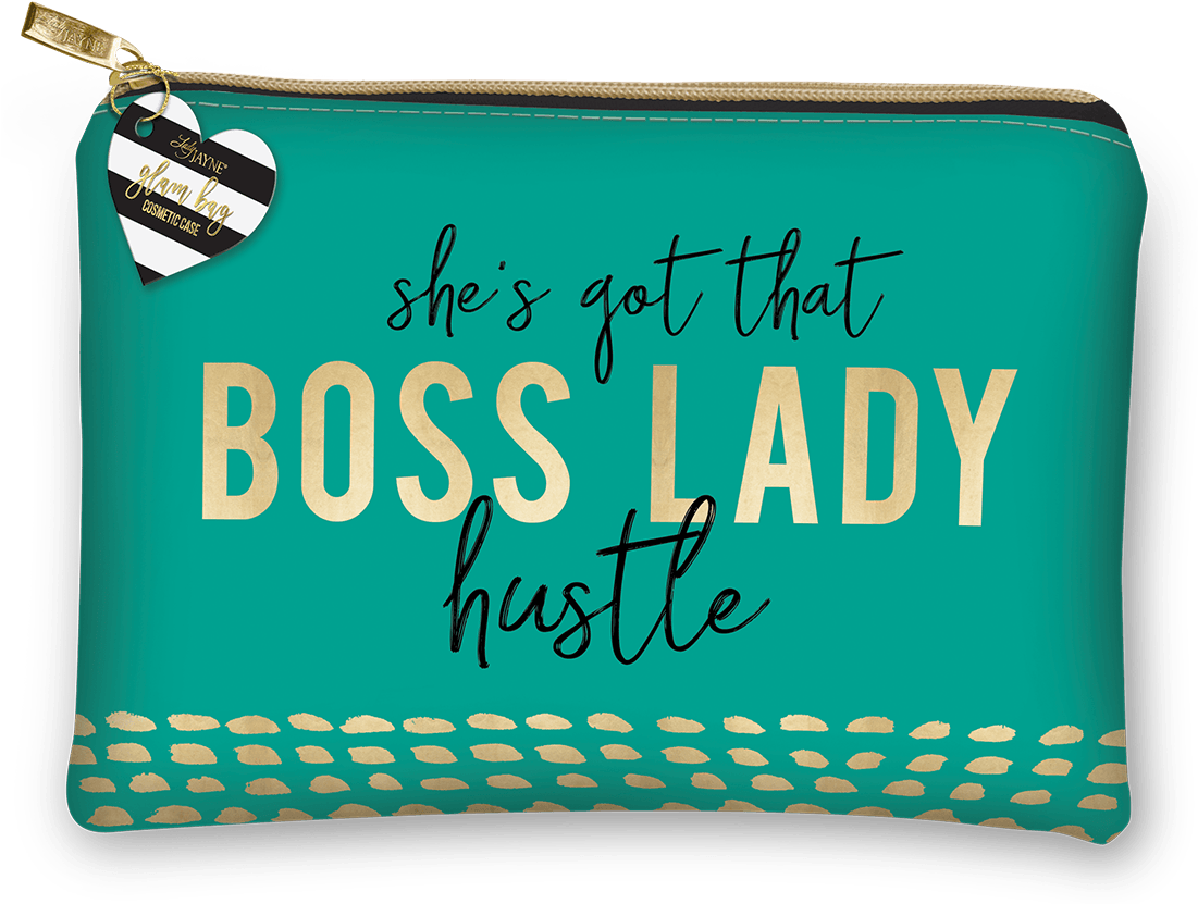 Boss Lady Hustle Glam Bag - Lady Jayne Glam Bag Cosmetic Case (1200x1200), Png Download