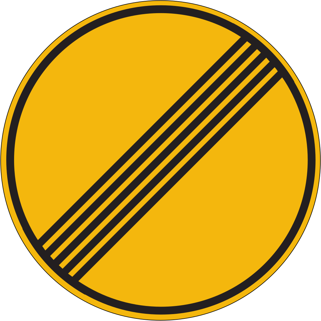 Traffic Light Png - Señal Fin De Tramo De Obras (1024x1024), Png Download