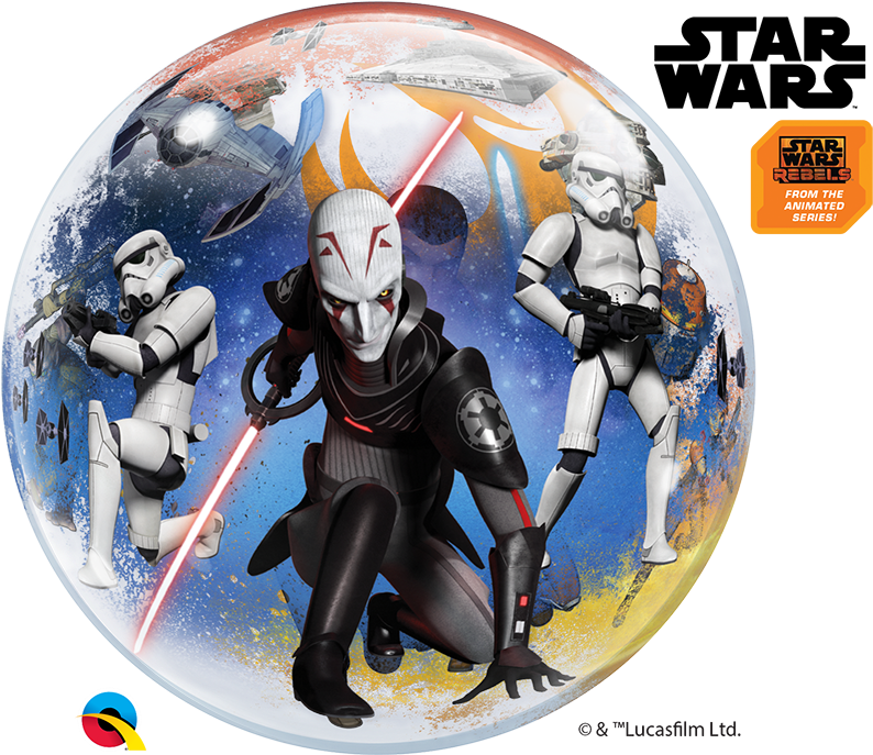 Star Wars Rebel Back Bubble New - Star Wars (810x810), Png Download
