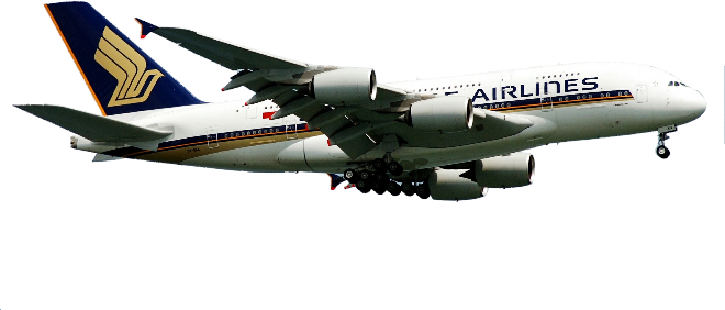 Contact Us / Search Flights - Singapore Airlines Flight Png (660x282), Png Download