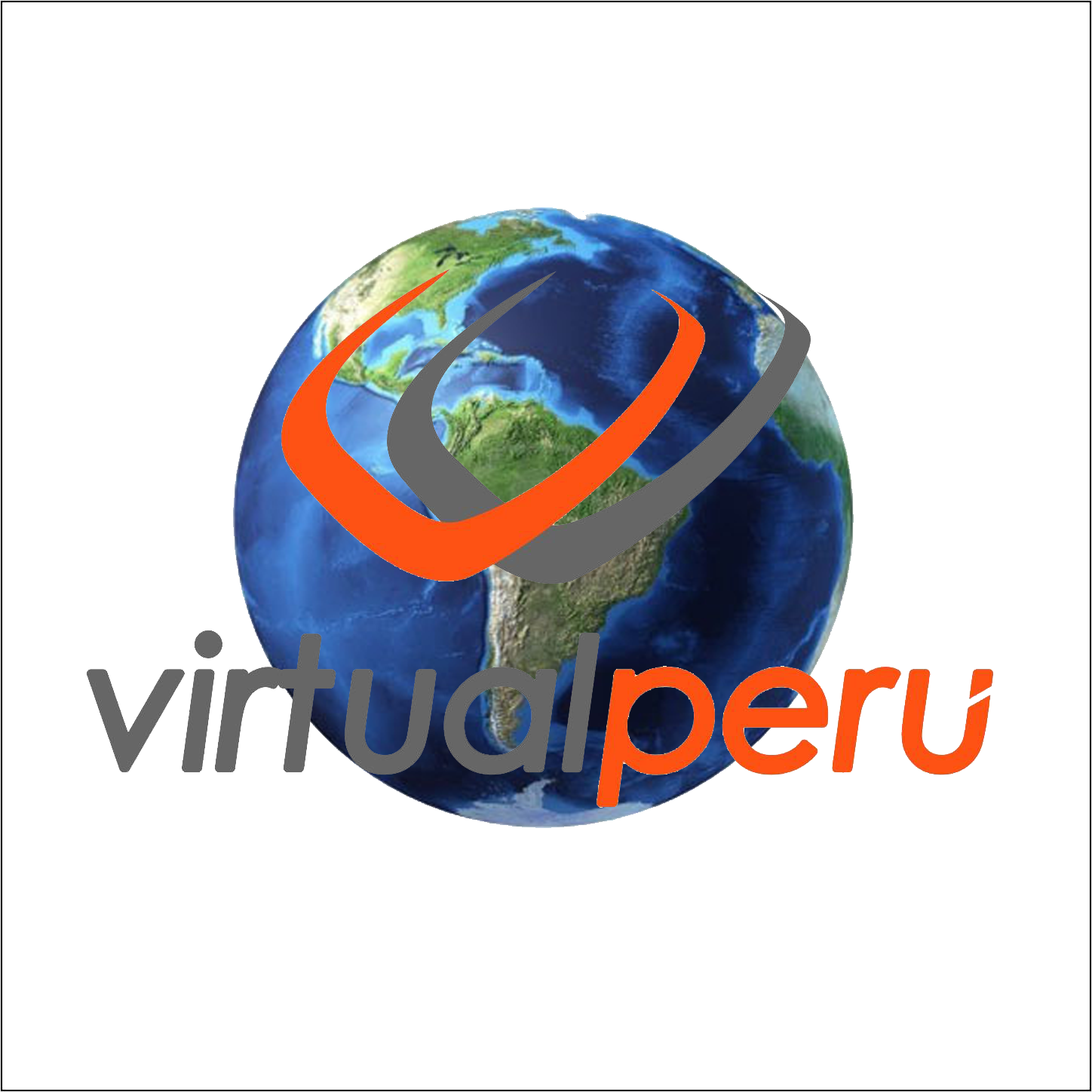 Diamundialdelatierra Vp - 3d Rendering Of Planet Earth Centered On South America (1448x1448), Png Download