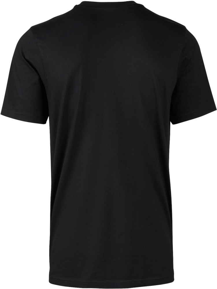 Short Sleeve Sweater Black Front Short Sleeve Sweater - Gildan 64000 Black (800x800), Png Download
