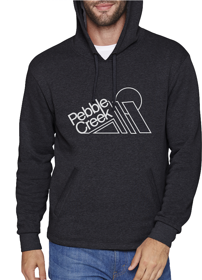 Black Pebble Hoodie - Next Level Adult Pch Pullover Hoody (720x900), Png Download