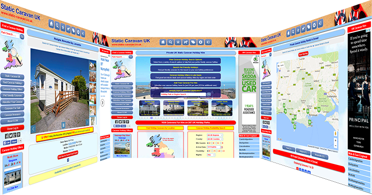 About Static Caravan Uk - Caravan (754x396), Png Download