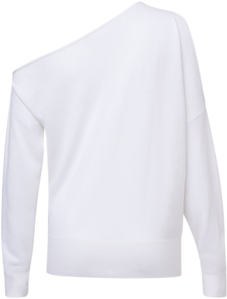 Cashmere Blend Sweater - Long-sleeved T-shirt (509x677), Png Download