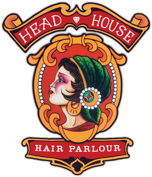 Head House Hair Parlour - Emblem (562x644), Png Download