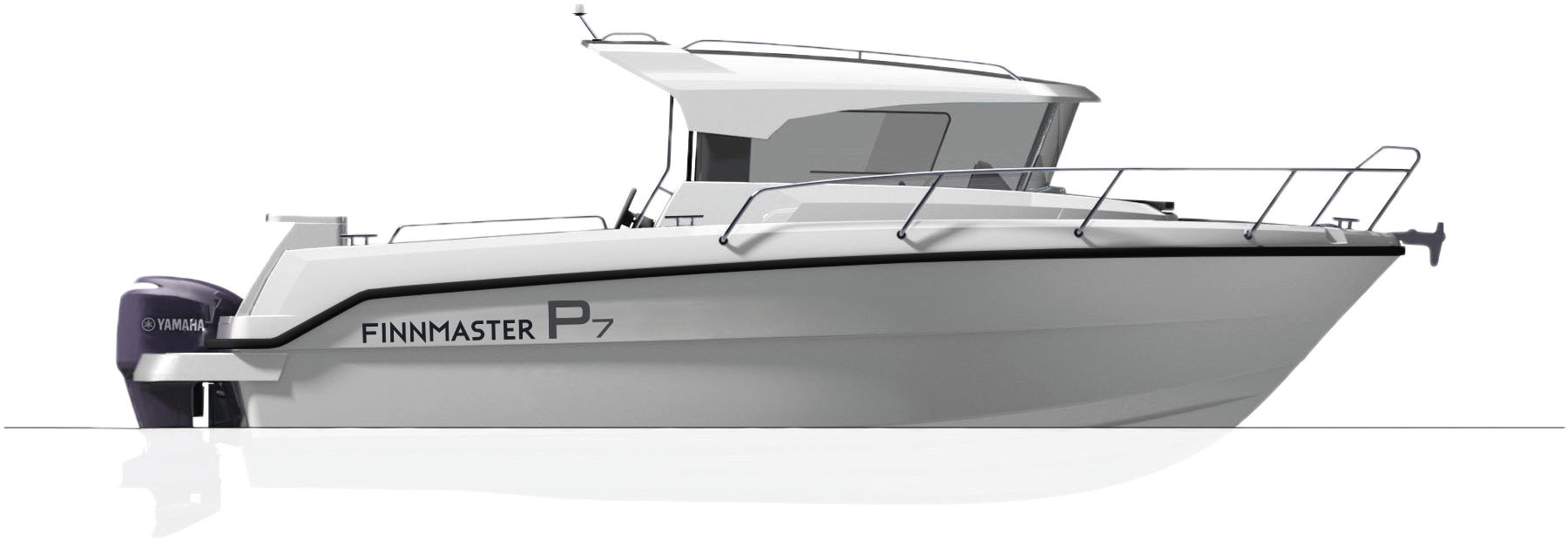 Finnmaster P7 - Boat (1920x930), Png Download