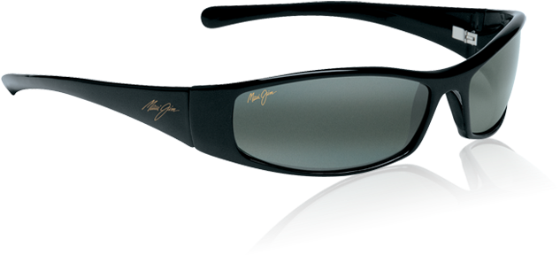 Maui Jim Hoku 106 02 Noir Brillant Gris - Maui Jim Hoku 106-02 Gloss Black - Grey Lens (956x501), Png Download